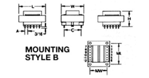 MCI 4-44 Series Diagram